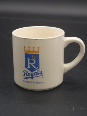 Vintage Kansas City Royals Baseball American League Championship Coffee Cup Mug